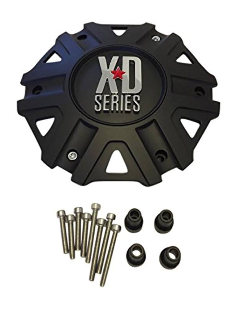 KMC XD Series Monster II 2 Cap M-959 Black Wheel Center Cap